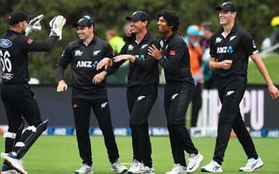 NZ vs PAK: New Zealand Defeat Pakistan in the 1st T20i by 46 runs and lead the five-match series 1-0
