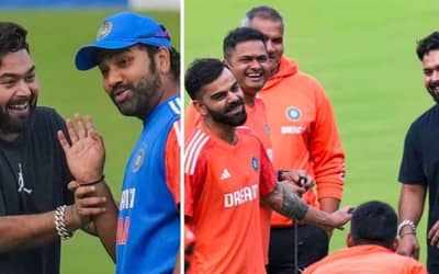 IND vs AFG 3rd T20I: Rishabh Pant joins Team India's net session ahead of 3rd T20I against Afghanistan