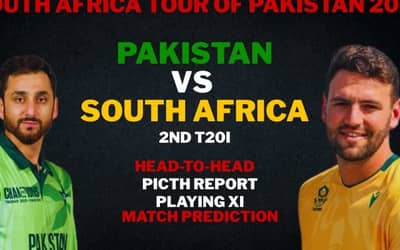 PAK vs SA 2nd T20I: Head-to-Head, Playing XI, Players List, Match Prediction, Pitch Report | Pakistan Men's Cricket Team vs South Africa Men's Cricket Team