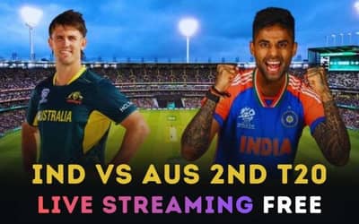 How To Watch India vs Australia 2nd T20I for Free | IND vs AUS Live Streaming Details