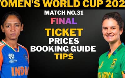 IND-W vs SA-W Final: Ticket, Prices, Booking Guide & Tips | ICC Women's World Cup 2025