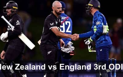 NZ vs ENG 3rd ODI: Head-to-Head, Playing XI, Players List, Match Prediction, Pitch Report | New Zealand vs England 2025
