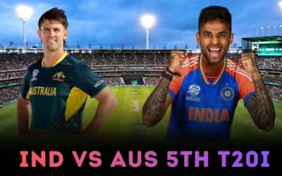 Australia vs India 5th T20I: Who will Win Today's Match & 3 Key Players Battle