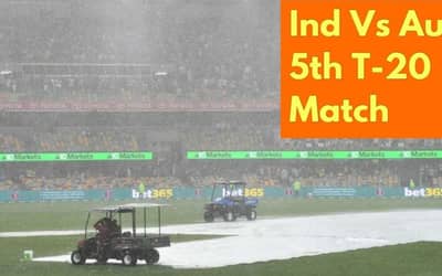 LIVE Weather Update on IND vs AUS 5th T20I: When Will The Match Resume Again?