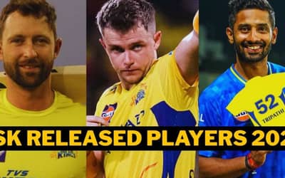 5 Players Chennai Super Kings (CSK) might Release Ahead of IPL 2026 Auction | CSK Released Players 2026