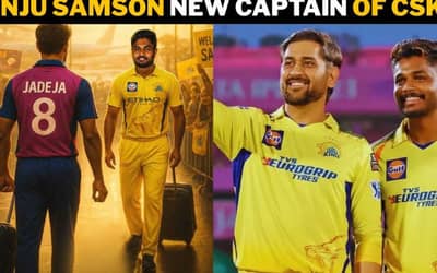 Sanju Samson New CAPTAIN of CSK? ? Dhoni’s Farewell Season Could Bring Big Captaincy Twist