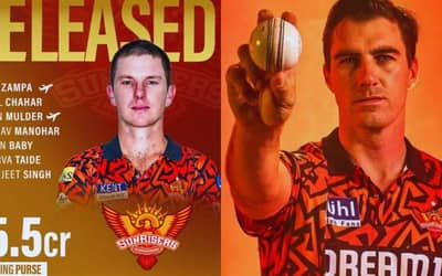 Sunrisers Hyderabad (SRH) 2026 Retained & Released Players, Purse Balance, Player Salary, Available Slots & Big Trades Updates Ahead of IPL 2026 Auction
