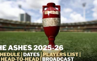 The Ashes 2025-26: Schedule, Dates, Players List, Head-to-Head, Broadcast, Live Streaming Details - When and Where to Watch Australia vs England