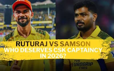 Ruturaj vs Samson: Who Deserves CSK Captaincy in 2026?