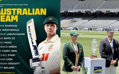 Australia Announces Playing 11 for the first Ashes Test, Debuts Handed to Weatherald and Doggett