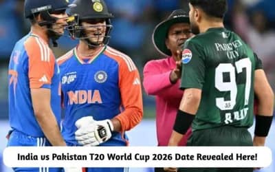 T20 WC 2026 Schedule: India vs Pakistan Date is Out! The two rivals Will Face Off on This Day in the T20 World Cup 2026