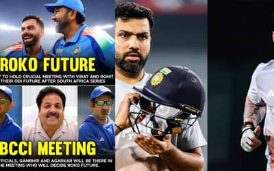 Virat & Rohit to retire? BCCI Calls High-Level Meeting on Rohit Sharma and Virat Kohli's ODI Future ahead of 2027 ODI World Cup