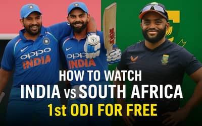 IND vs SA 1st ODI Live: How to Watch India vs South Africa Match for FREE