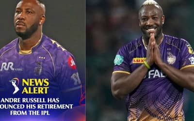 Andre Russell announces retirement from the IPL - Why Did Russell Retire from IPL? The All-Rounder's Emotional Reason