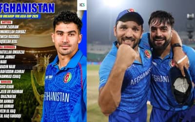 Afghanistan's squad for Asia Cup 2025 announced, Rashid Khan to lead the underdogs