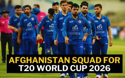 Afghanistan Announce T20 World Cup 2026 Squad, Rashid Khan Appointed Captain