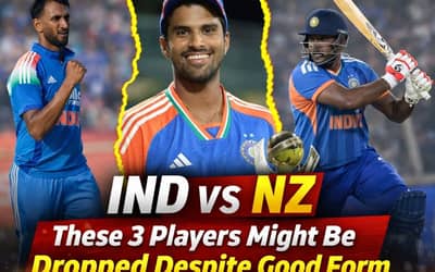IND vs NZ: 3 In-Form Players Who Could Still Miss Out on the ODI Squad