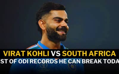Virat Kohli vs South Africa: List of ODI Records He Can Break Today | Virat Kohli ODI Stats