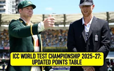 WTC Points Table - England Fall to 7th after defeat versus Australia, will India benefit from Australia's win in the 2nd Ashes Test?
