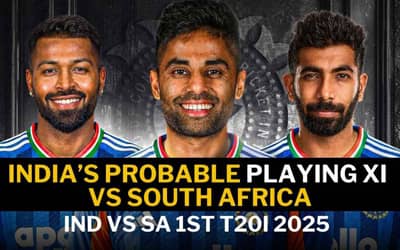 India’s Probable Playing XI vs South Africa | IND vs SA 1st T20I 2025