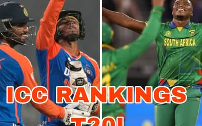 Indian National Cricket Team vs South Africa National Cricket Team Player Rankings Before IND vs SA T20I Series 2025