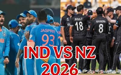 India's Next Match? New Zealand Tour of India 2026 Full Schedule, Fixtures, Venues, Full Squads, Streaming and Broadcasting Details | IND vs NZ 2026