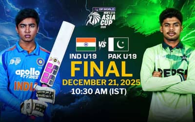 India vs Pakistan U19 Final: Date, Time, Venue, Squads & Where to Watch Live Streaming & Broadcasting Details