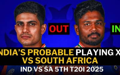 India’s Probable Playing XI vs South Africa | IND vs SA 5th T20I 2025