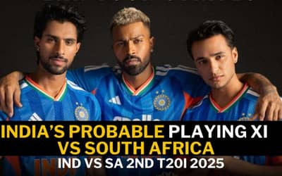 Gill OUT, Samson IN? India’s Probable Playing XI vs South Africa | IND vs SA 2nd T20I 2025
