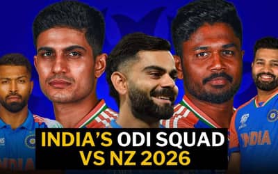 India’s Probable Squad vs New Zealand | IND vs NZ ODI 2026