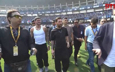 Lionel Messi Kolkata Chaos: What Went Wrong At Salt Lake Stadium During GOAT India Tour 2025?