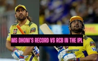 MS Dhoni IPL Stats Against RCB: This is how MS Dhoni has performed against Royal Challengers Bengaluru in the IPL