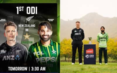 New Zealand vs Pakistan ODI Series: The ODI series between New Zealand and Pakistan will start from this day, see the full schedule & live streaming details here