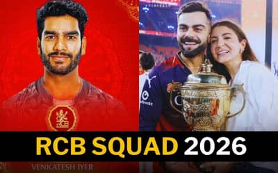 RCB Squad 2026 : All Buys, Prices, All Auction Picks, Full Players List |  Royal Challengers Bengaluru Players List 2026