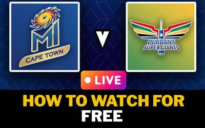 SA20 MI Cape Town vs Durban's Super Giants - How to stream the matches for free without paying a single rupee in India