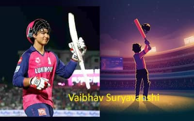 Who is Vaibhav Suryavanshi? 14‑Year‑Old IPL Centurion From Bihar Who Became India’s Most‑Searched Cricketer in 2025