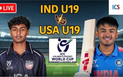 India Under 19 vs USA Under 19 - How to stream the match without paying a single rupee in India