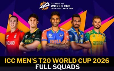 ICC Men's T20 World Cup 2026 Full Squads: Complete And Updated List Of All 20 Teams