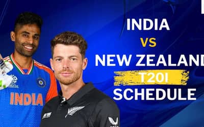 IND vs NZ T20I Schedule 2026: Dates, Squad, Players List, Head-to-Head, Broadcast, Live Streaming Details | India vs New Zealand