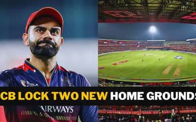 Not Chinnaswamy! RCB Lock Two New Home Grounds for IPL 2026 After Stampede Scare