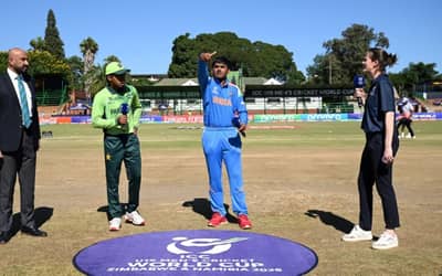 Watch - No Handshake policy continues as Ayush Mahtre refuses to shake hands with Pakistan Captain | India U19 vs Pakistan U19