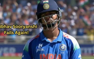 Vaibhav Sooryavanshi Flops with the bat Against Pakistan Despite Dropped Catch lifeline | India U19 vs Pakistan U19