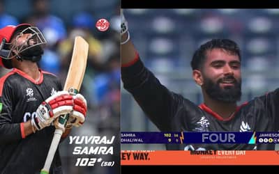 Another Yuvraj Rules the World Cup - Canada's Yuvraj Samra Humiliates New Zealand with a Record-Breaking 58-Ball Ton