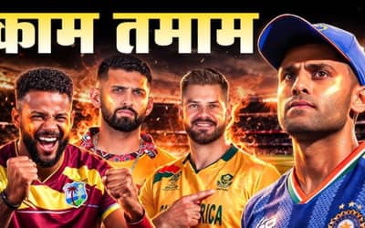 T20 World Cup 2026 - How South Africa and West Indies Can End India’s semi finals hopes