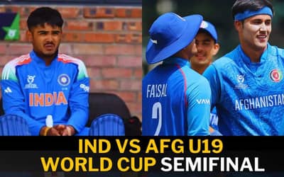 IND vs AFG U19 World Cup Semifinal: Playing XI, Head-to-Head, Weather Forecast, Pitch Report & Live Streaming Details