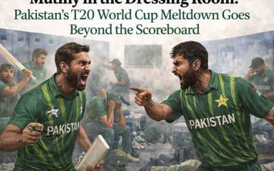 Mutiny in the Dressing Room: Pakistan’s T20 World Cup Meltdown Goes Beyond the Scoreboard