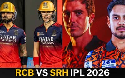 RCB vs SRH IPL 2026: Playing XI, Head-to-Head, Pitch Report & Live Streaming Details | Indian Premier League 2026