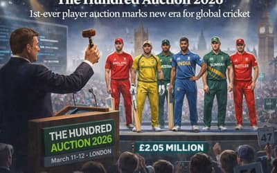 Hammer Time: Why The Hundred’s First-Ever Auction Is a Watershed Moment for Global Cricket
