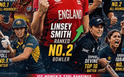 ICC Women’s T20I Rankings Shake Up Ahead of T20 World Cup 2026 as Linsey Smith Closes in on No.1 Spot