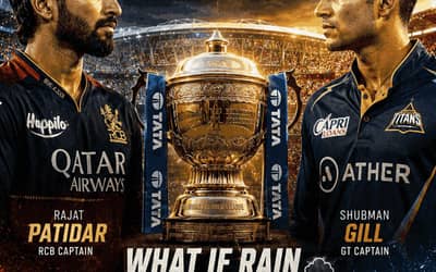 IPL 2026 Final: What Happens If RCB vs GT Is Washed Out? Reserve Day Rules and Trophy Scenario Explained